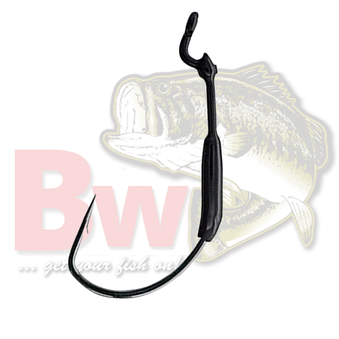 Mustad Weighted Grip-Pin Hook – Bass Warehouse