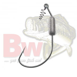 Mustad Weighted Grip-Pin Hook – Bass Warehouse