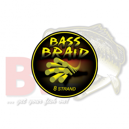 Smash Bass Line - 8X Braid - Yellow - 150m