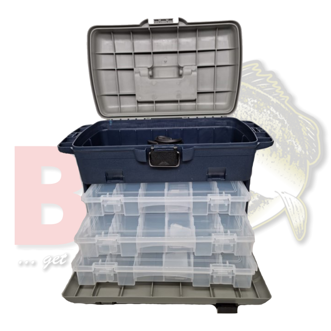 Smash Tackle Box – Deluxe (46x24x32) – Bass Warehouse