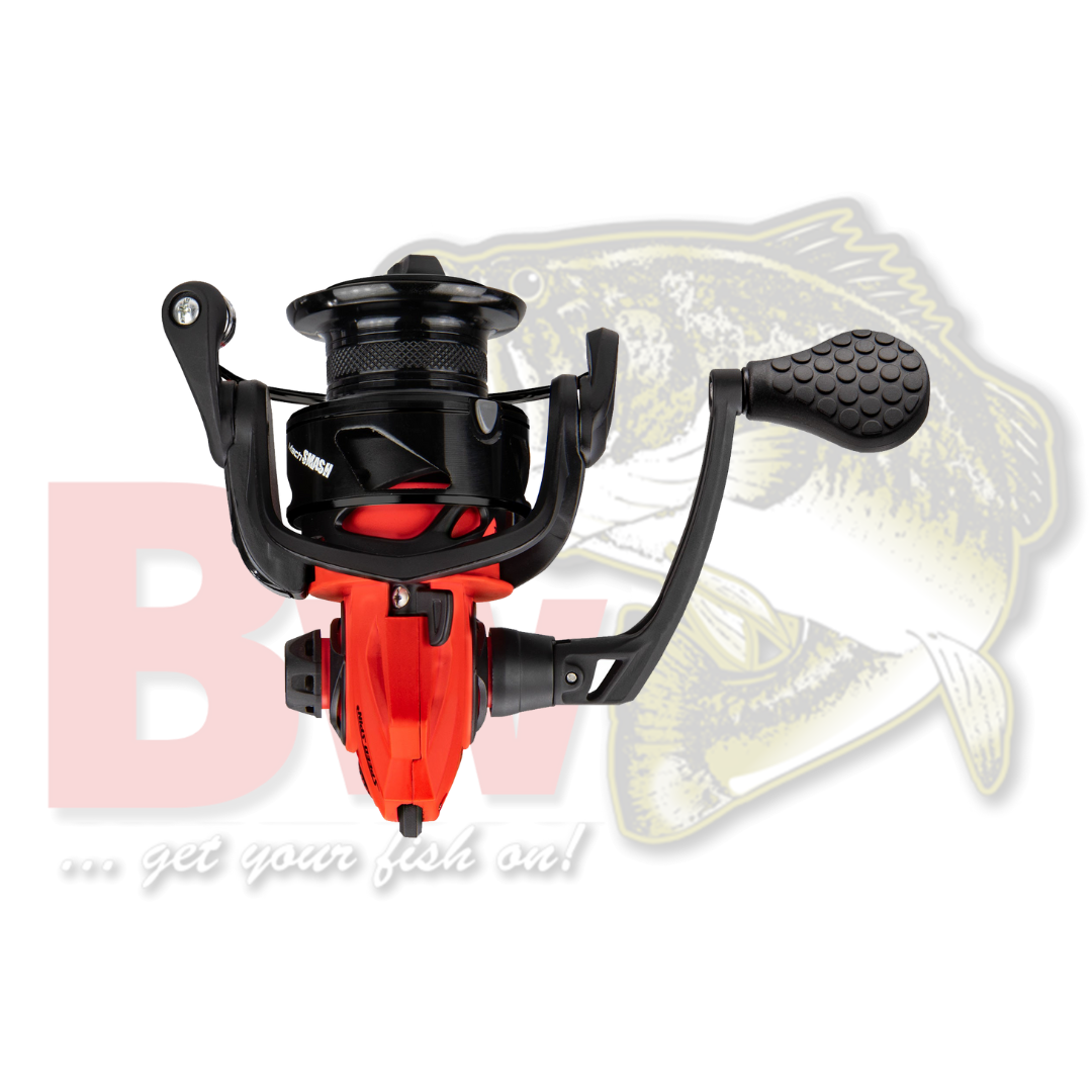 Lew's Mach Smash Speed Spin 200 6.2:1 スピニングリール クラム レッド Lew's Mach 並行輸入品 Speed Spin Lew\u0026#039;s Mach Smash Spinning Reel Combo LEWS Mach