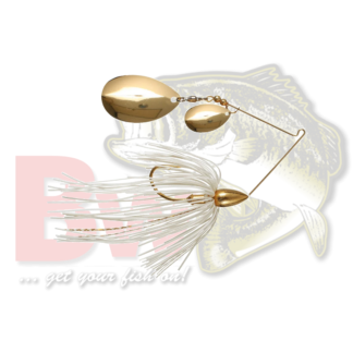 War Eagle Gold Spinnerbait - Double Indiana