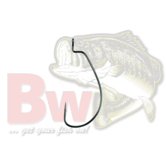 Lazer Sharp LPA091GH Value Series Round Bend Worm Hook – Bass