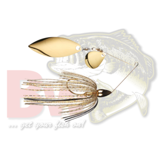War Eagle Gold Spinnerbait - Colorado Willow