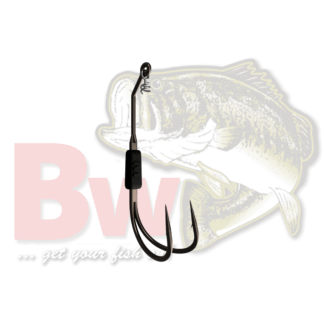 Mustad Frog Trailer Double Hook - Weighted