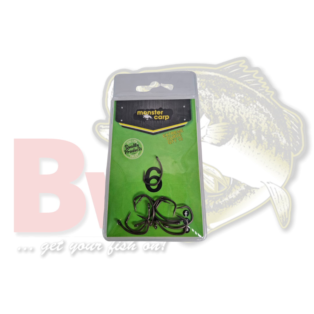 Monster Carp Hooks - Extreme Curve